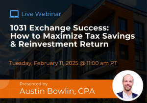 1031 Exchange Success How to Maximize Tax Savings Reinvestment Return 2.11